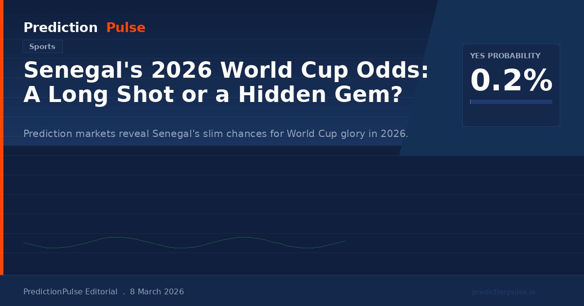 Senegal's 2026 World Cup Odds: A Long Shot or a Hidden Gem?